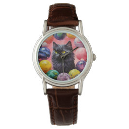 Stylish cat watch for cat lovers 腕時計