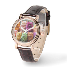 Stylish cat watch for cat lovers. 腕時計