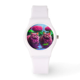 Stylish cat watch for cat lovers 腕時計