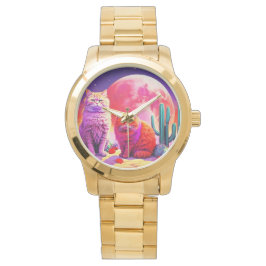 Stylish cat watch for cat's lovers 腕時計
