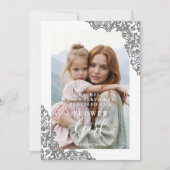 Stylish Cherish Flower Girl Lace Corner Photo (正面)