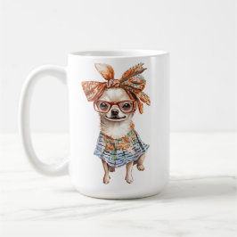 Stylish Chihuahua moms dogs lovers  コーヒーマグカップ
