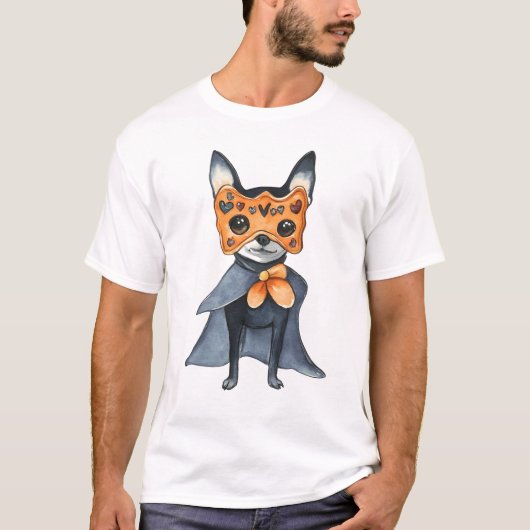 stylish Chihuahua warrior herodog lovers Tシャツ (正面)
