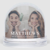 Stylish Christmas | Minimal Fun Couple Photo (裏面)