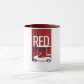 Stylish Coffee Cup for Golf Lovers マグカップ (中央)