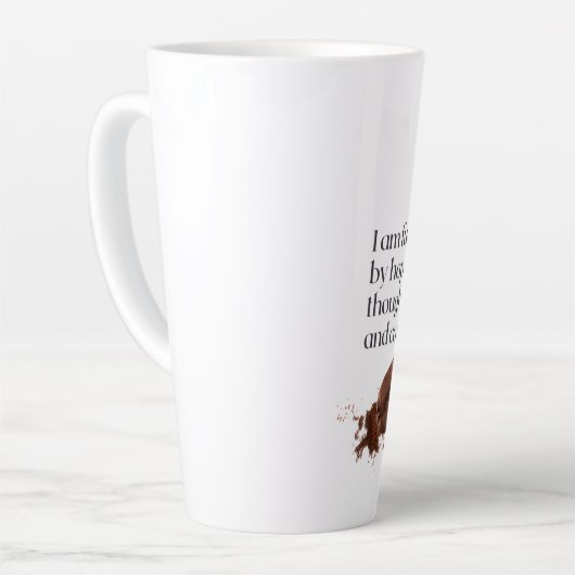 Stylish Coffee Mug – Premium Ceramic Cup for Coffe カフェラテマグ (左アングル)