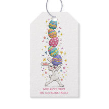 Stylish Colorful funny Bunny Happy Easter