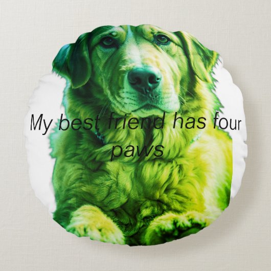 Stylish Comfort with Custom Round Pillows ラウンドクッション (正面)