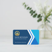 Stylish Creative Arrows Business Owners 名刺 (スタンド正面)