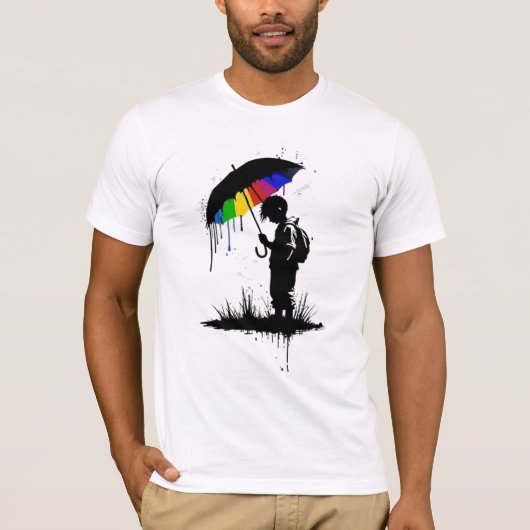 stylish crew neck t-shirt for men's tシャツ (正面)