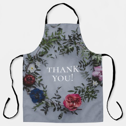 Stylish Custom BBQ Cooking Apron Large エプロン (正面)
