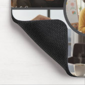 Stylish Custom Five Photo Personalized Mouse Pad マウスパッド (コーナー)