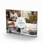 Stylish Custom Five Photo Personalized Photo Block フォトブロック (右)