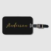 Stylish Custom Name Identification Travel Tag ラゲッジタグ (正面横)