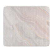 Stylish Cutting Board with Deep Pink Marble Patter カッティングボード (正面)