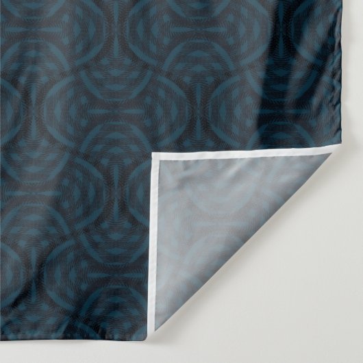 Stylish dark blue in art deco style. タペストリー (詳細)
