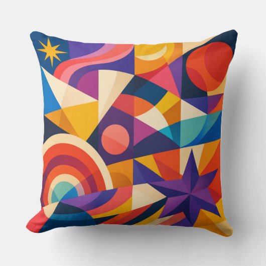 Stylish Decorative Throw Pillow | Modern & Cozy Ho クッション (正面)
