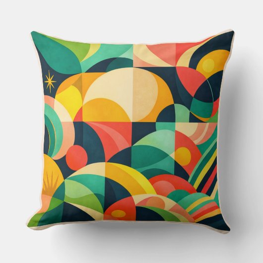 Stylish Decorative Throw Pillow | Modern & Cozy Ho クッション (正面)