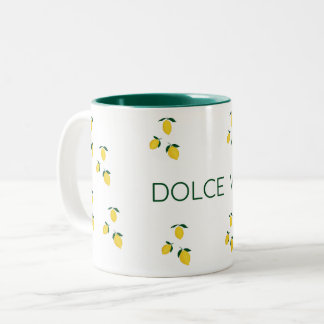 Stylish Dolce Vita Mug for Home and Office ツートーンマグカップ