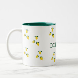 Stylish Dolce Vita Mug for Home and Office ツートーンマグカップ