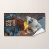 Stylish Duck in the City Towel バスタオルセット (ハンドタオル)