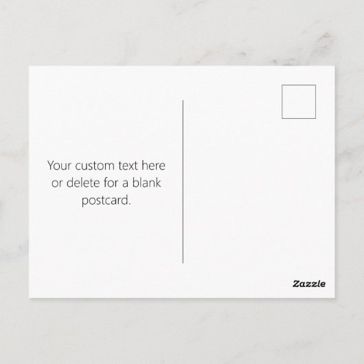 Stylish Editable Any Two Modern Tiled Initials ポストカード (裏面)