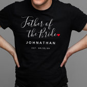 Stylish Father Of The Bride Wedding Tシャツ