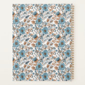 Stylish Floral Neutrals Personalized Recipe  プランナー手帳 (裏面)