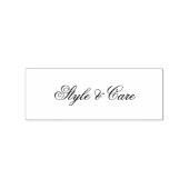 Stylish Font Brand Name ラバースタンプ (インプリント)