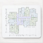 Stylish & Functional Blueprint マウスパッド (正面)
