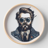 Stylish Gaze Wall Watch 壁時計 (正面)