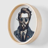 Stylish Gaze Wall Watch 壁時計 (傾斜)