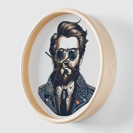 Stylish Gaze Wall Watch 壁時計 (傾斜)