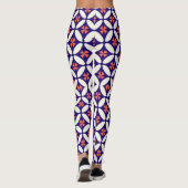 Stylish Geometric Pattern Leggings for Women レギンス (裏面)