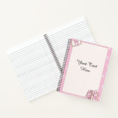 Stylish Girly Pink Note Book Document ノートブック (内部)