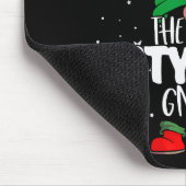 Stylish Gnome Red Buffalo Plaid Matching Family Ch マウスパッド (コーナー)