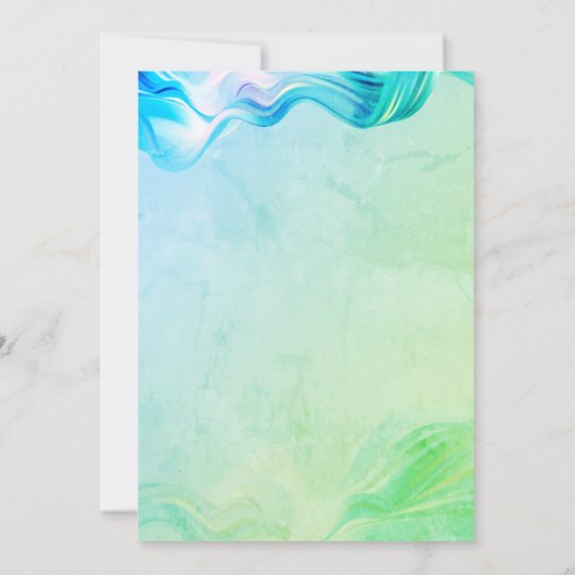 Stylish Grad Cap,Disco Ball,Wine Green Abstract 招待状 (裏面)