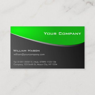 stylish GreenおよびGrey、Companyの名刺 名刺