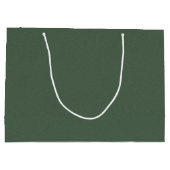 Stylish Green Texture Large Gift Bag for Presents ラージペーパーバッグ (裏面)