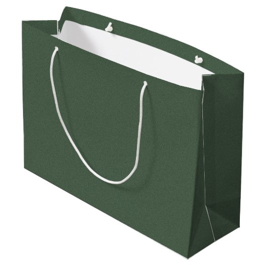 Stylish Green Texture Large Gift Bag for Presents ラージペーパーバッグ (裏面アングル)