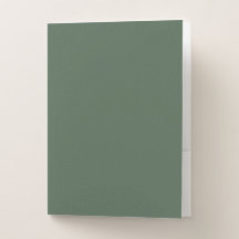 Stylish Green Texture Pocket Folder for Documents