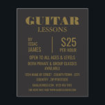 Stylish Guitar Lessons Advertising チラシ<br><div class="desc">Guitar Lessons Advertising Flyers By The Business Card Store.</div>