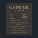 Stylish Guitar Lessons Advertising チラシ<br><div class="desc">Guitar Lessons Advertising Flyers By The Business Card Store.</div>