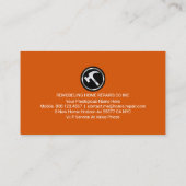 Stylish Handyman Signage Frame 名刺 (裏面)