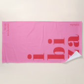 Stylish Ibiza Bath beach Towel   ビーチタオル (正面)