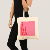 Stylish Ibiza Spain souvenir  トートバッグ (正面(商品))