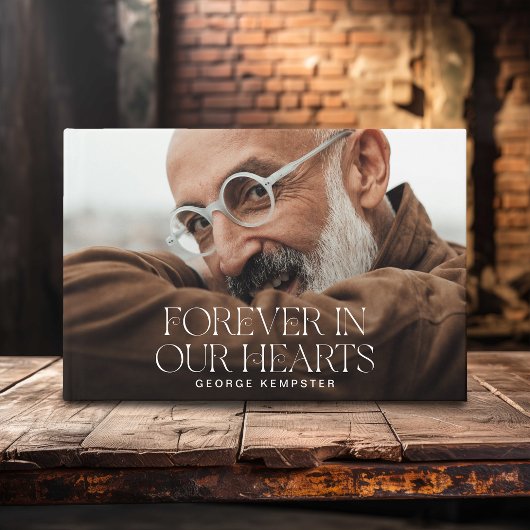 Stylish Lettering Forever in our Hearts' Memorial  ゲストブック