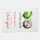 Stylish Love Gift Funny Food Kitchen Towel キッチンタオル (横)