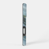 Stylish Luxurious Timeless Grey Gold Marble iPhone 16ケース (右側面)