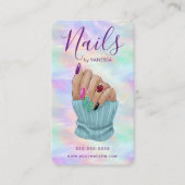 Stylish Manicurist Artist Nail Studio Chic Opal 名刺 (正面)